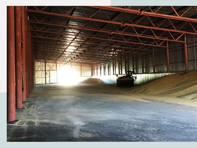 Строительство зернохранилищ в Саранске