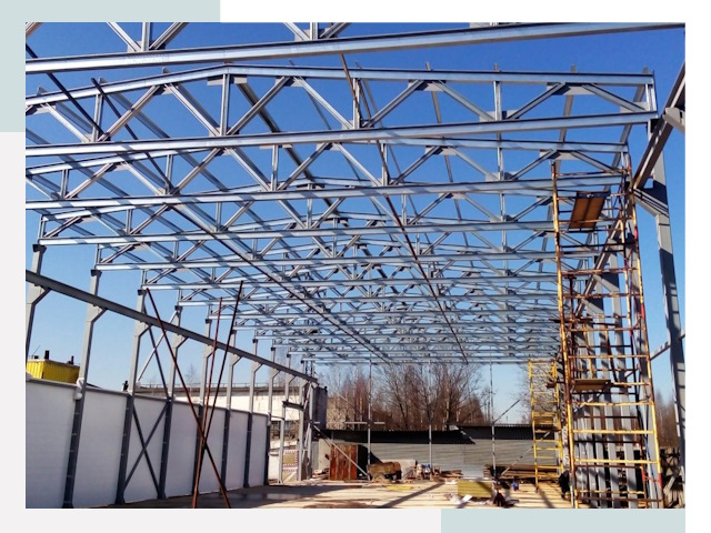 Строительство цехов в Саранск от 632 руб. под ключ