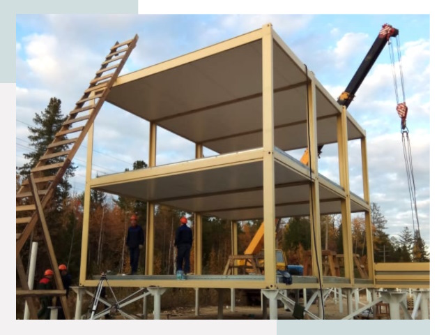 Строительство модульных здания Саранск