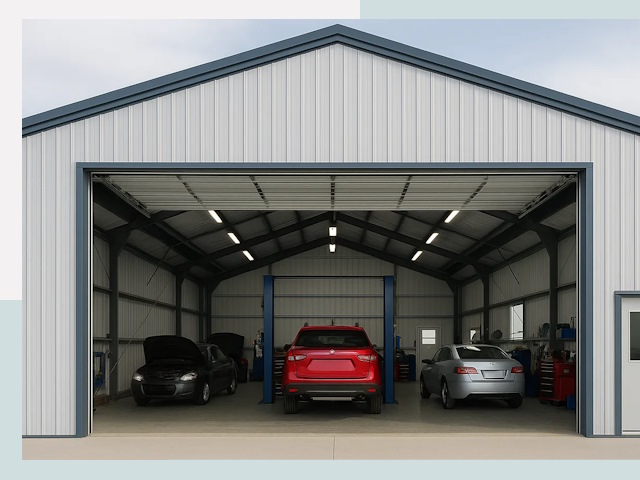 Ангары из сэндвич панелей от 632 руб. в Саранск