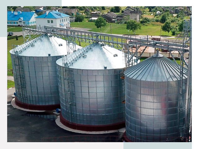 Металлические силосы в Саранске