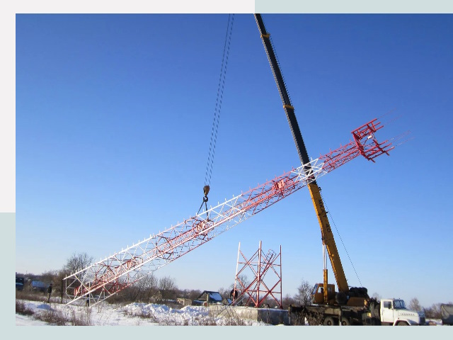 Строительство башен связи в Саранске от 632 руб.