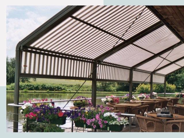 Элегантные навесы для кафе от 632 руб в Саранск