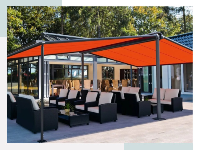 Навесы для кафе и ресторанов в Саранске