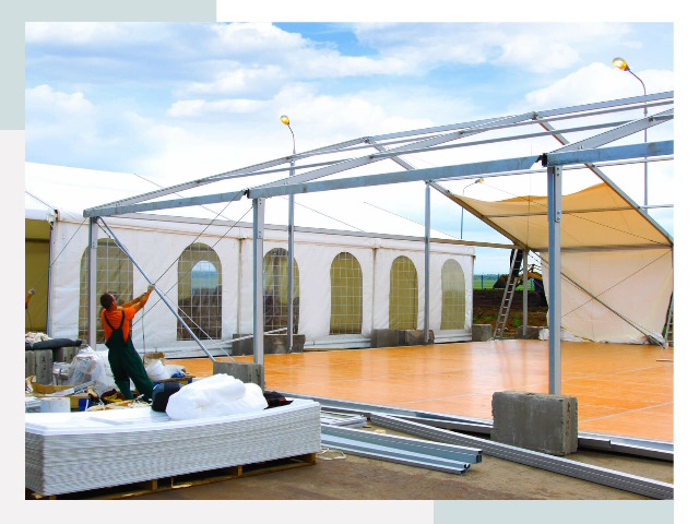 Быстро сборные шатры в Саранске