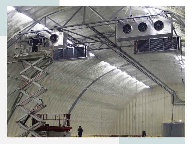 Оснащение ангаров в Саранске