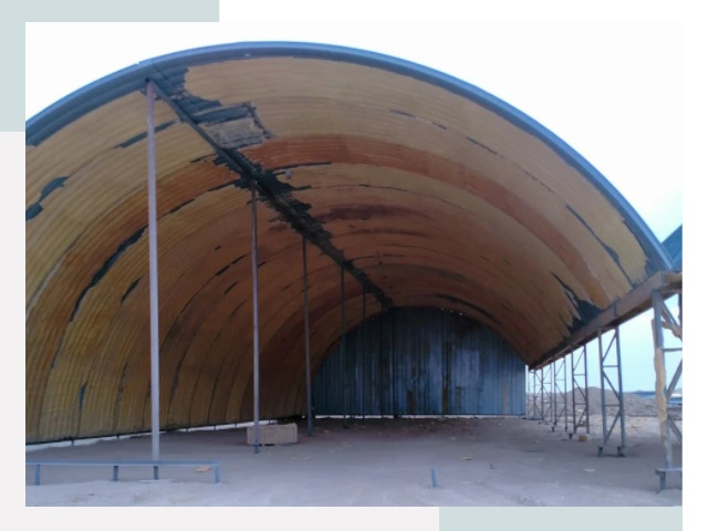 Реконструкция ангаров в Саранске