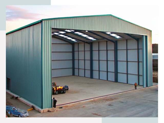 Строительство ангаров в Саранске