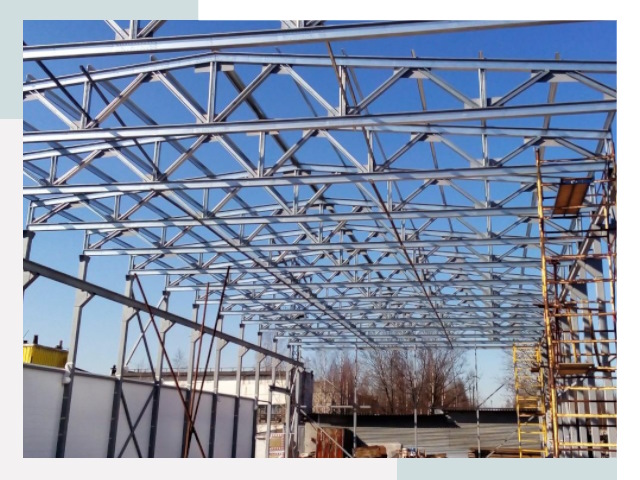 Металлокаркасы для складов в Саранске