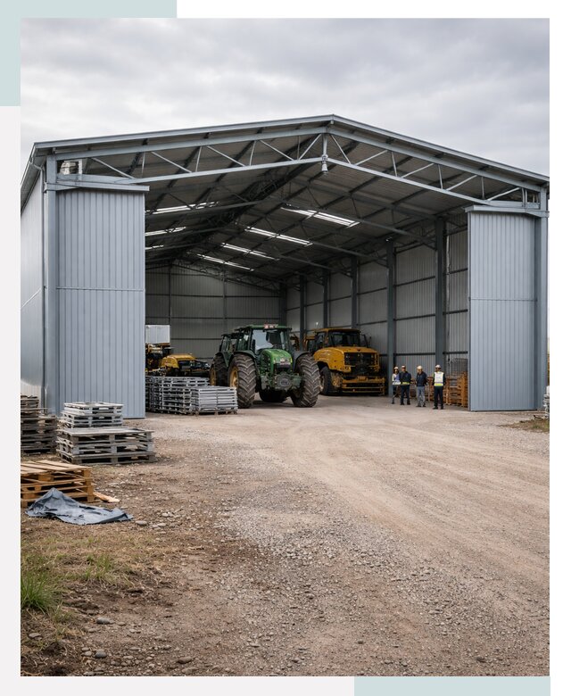 Ангары для сельхозтехники в Саранске от 21072 р. | СтальСтрой-Срн