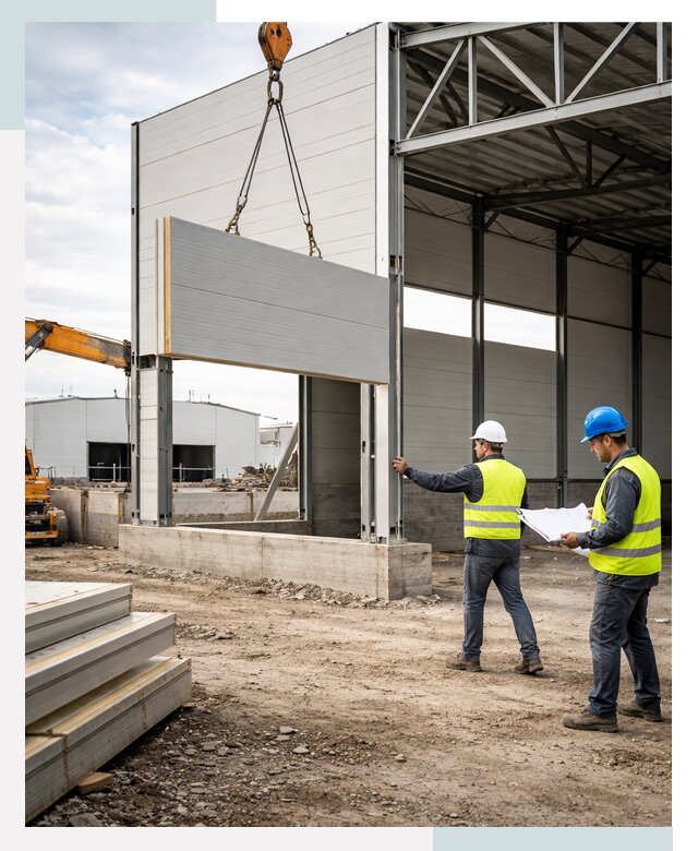 Склад из сэндвич панелей под ключ в Саранске от 10009 р. | СтальСтрой-Срн