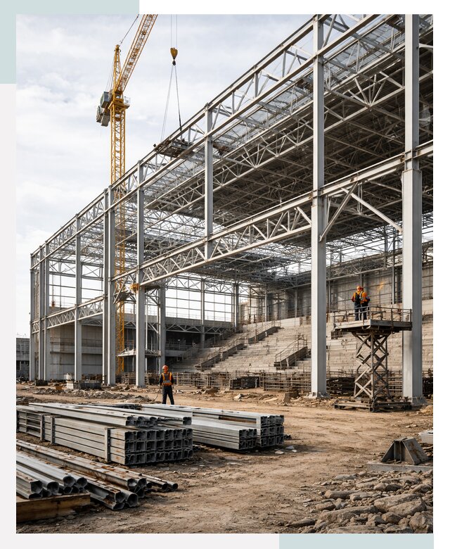 Строительство спортивных комплексов в Саранске от 31608 р. | СтальСтрой-Срн